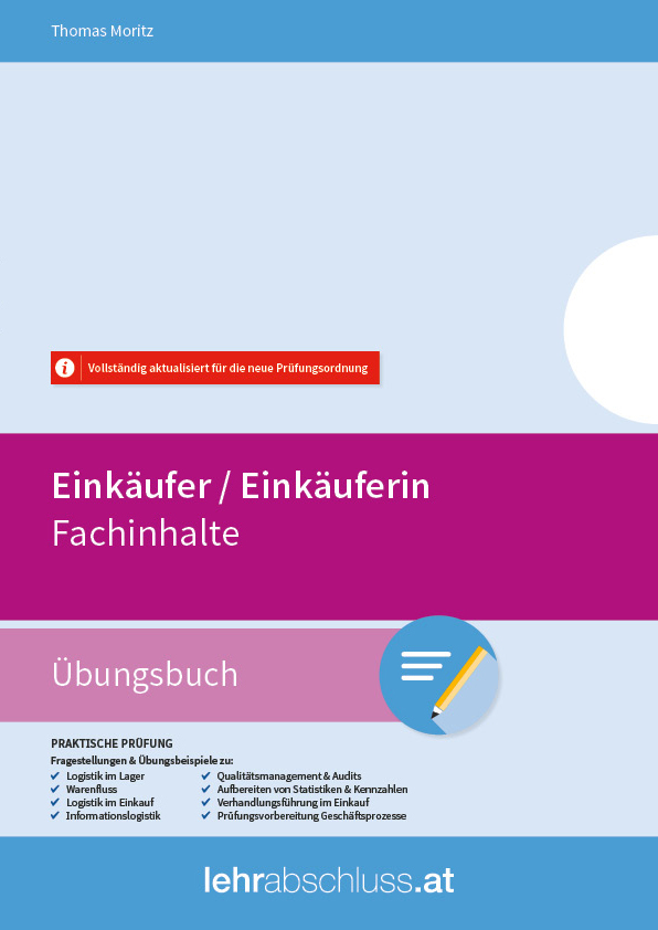 Einkäufer/Einkäuferin - Fachinhalte Übungsbuch