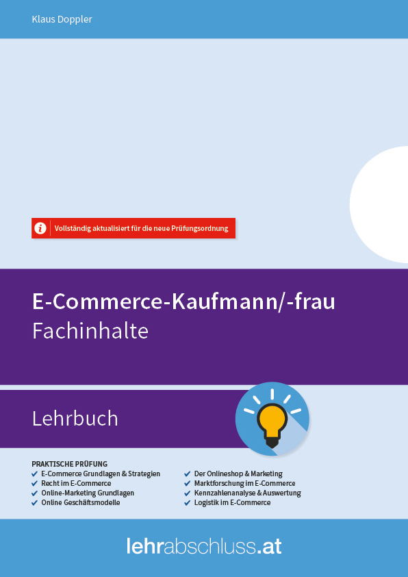 E-Commerce Kaufmann/-frau - Fachinhalte Lehrbuch
