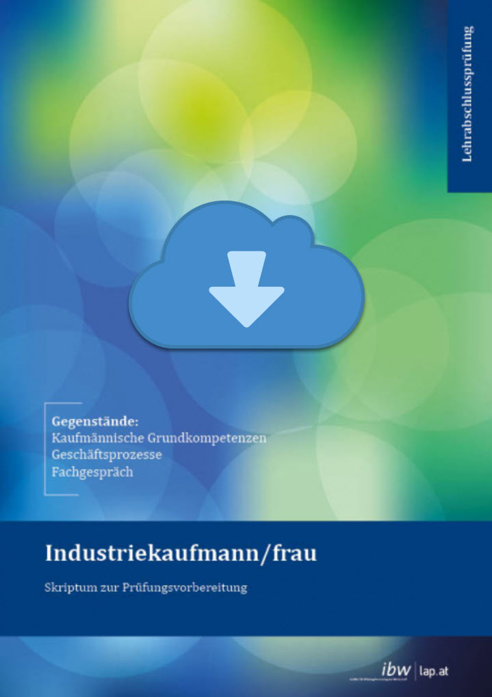 INDUSTRIE (Kaufmann-/frau) Musterprüfung Download + Skriptum 
