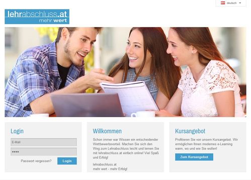 e-Learning Screenshot